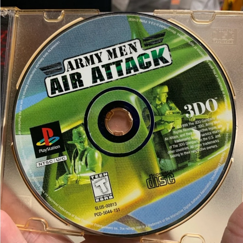 Army Men Air Attack For PlayStation 1- disk only